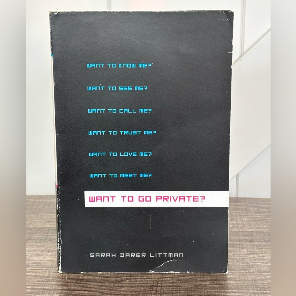 Want to Go Private? Book by Sarah Darer Littman